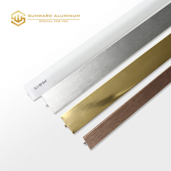 Aluminum T-Shape Tile Edge Trim - Image 2