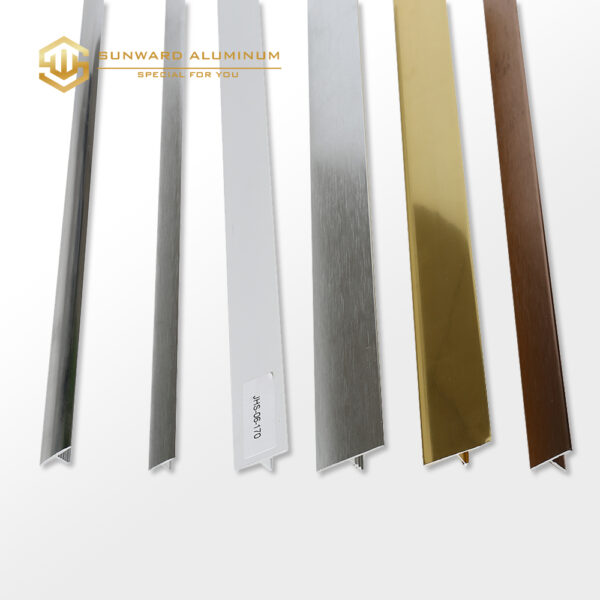 Aluminum T-Shape Tile Edge Trim - Image 3